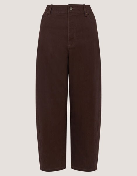 Lacey Barrel Jeans, Brown (CHOCOLATE), large