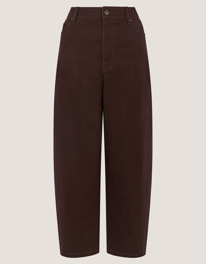 Lacey Barrel Jeans, Brown (CHOCOLATE), large