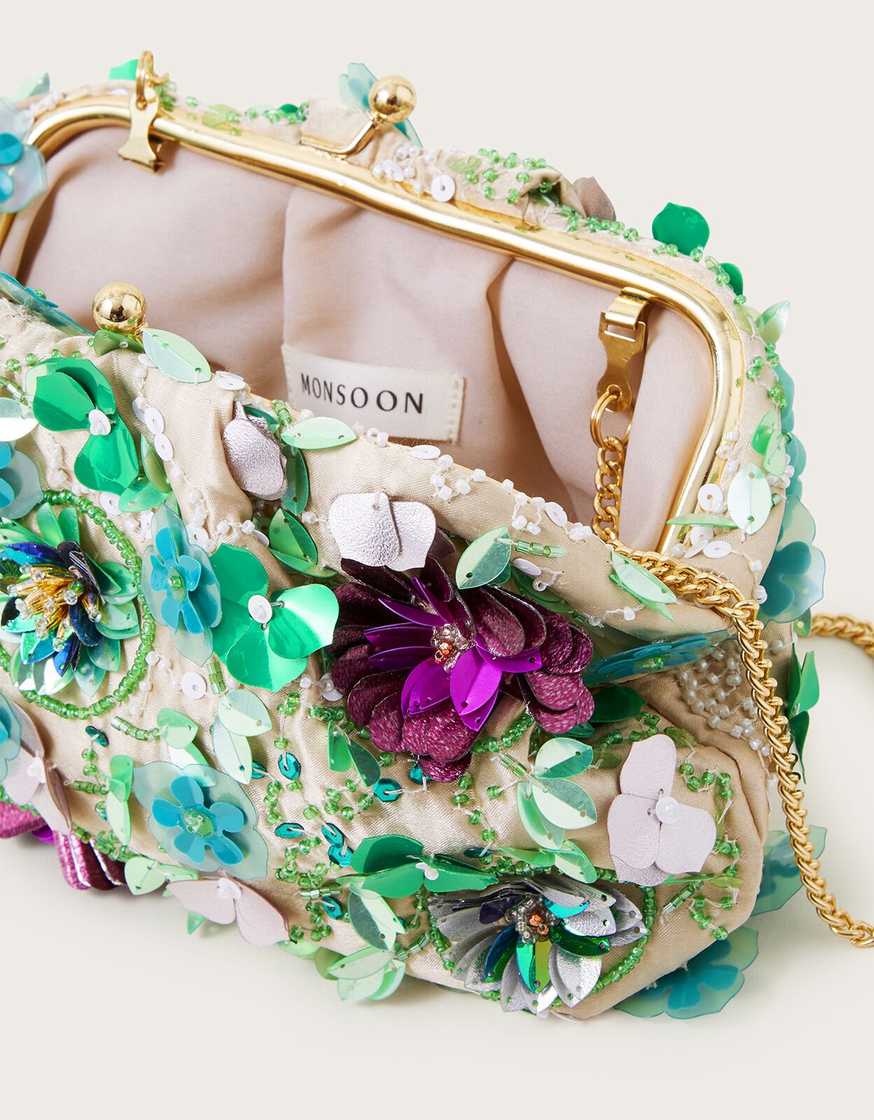 Monsoon clutch bags sale clearance