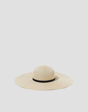 Mae Floppy Straw Sun Hat, , large