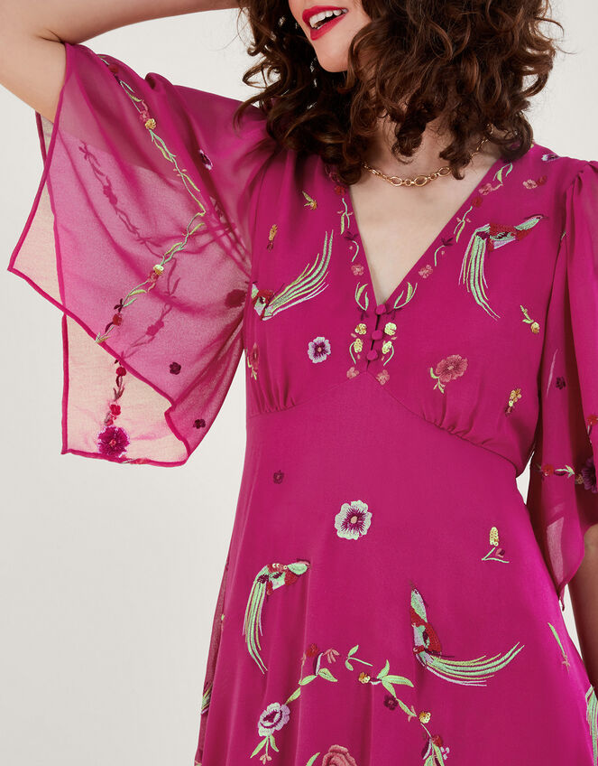 Jane Hanky Hem Dress, Pink (PINK), large