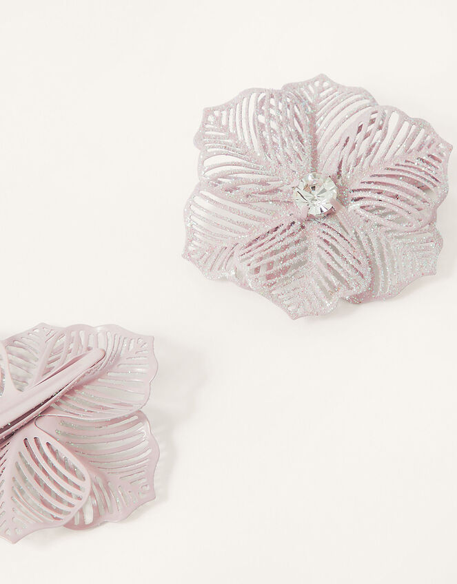 Leaf Flower Hair Clip Twinset, , large