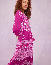 East Chrissie Gauzy Maxi Dress, Pink (PINK), large