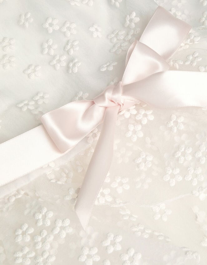 Jasmine Organza Flower Dress, Ivory (IVORY), large