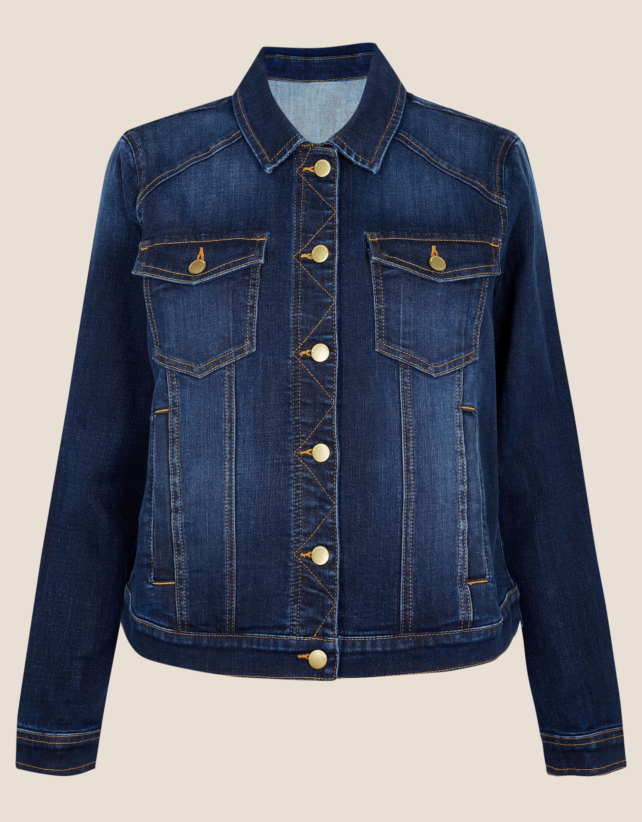 Dark demin jacket discount