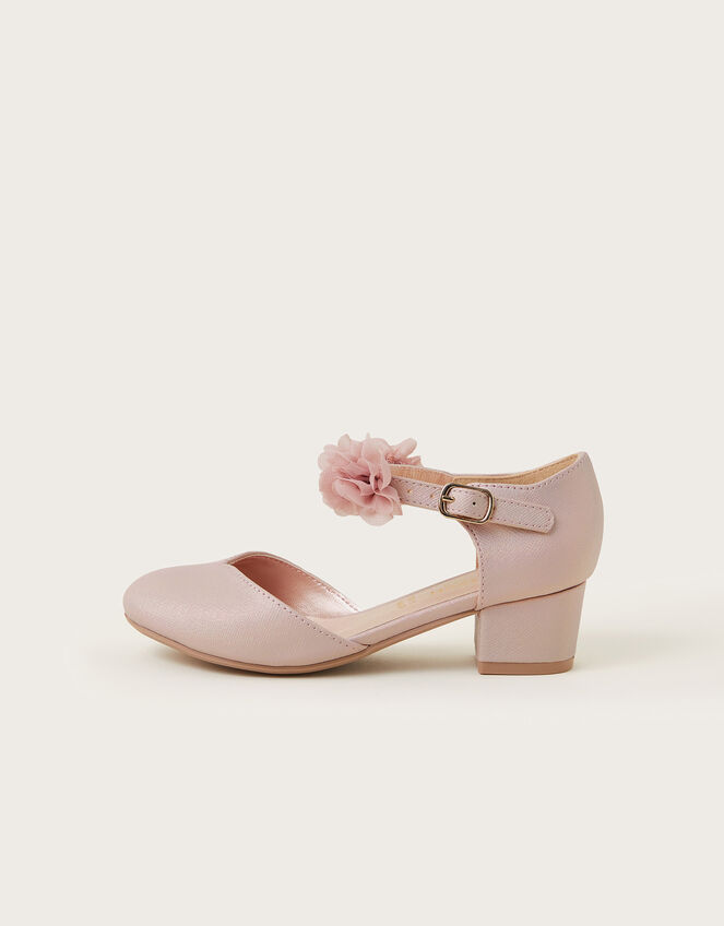Corsage Two-Part Heels, Pink (PINK), large
