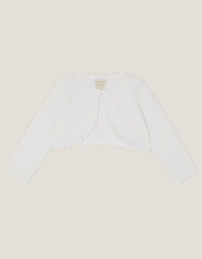 Baby Maeve Cardigan, Ivory (IVORY), large