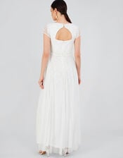Simone Bridal Maxi Dress, Ivory (IVORY), large