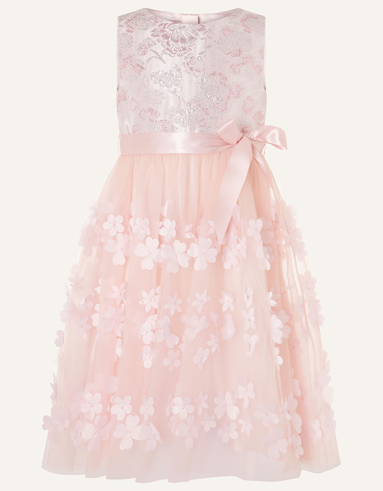 Monsoon pink store dress girl