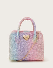 Rainbow Glitter Tote Bag, , large