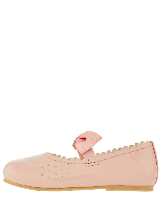 Baby Paisley Patent Shoes, Pink (PALE PINK), large