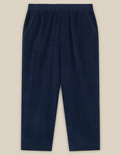East Miriam&nbsp;Tapered Corduroy Trousers, Blue (NAVY), large