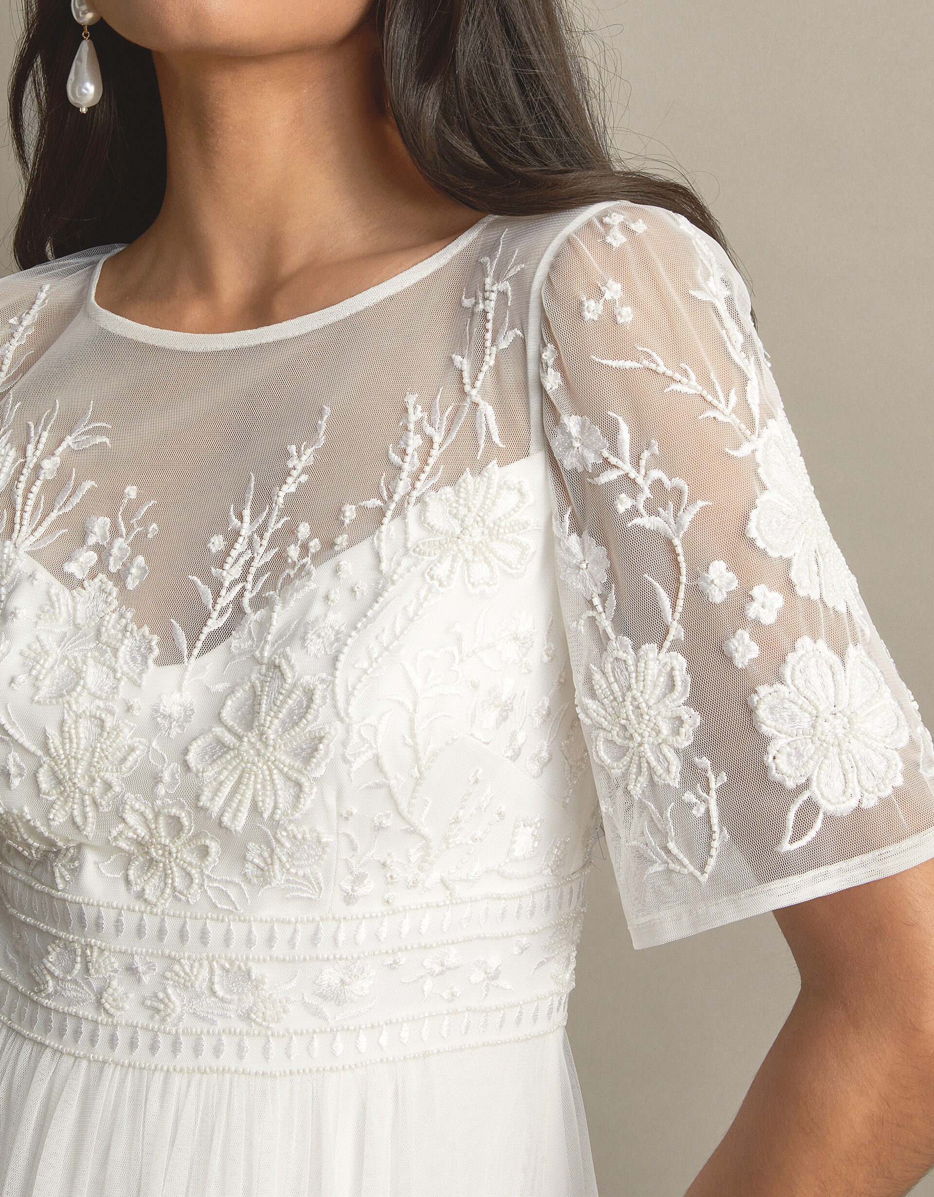 Monsoon grecian online style wedding dress