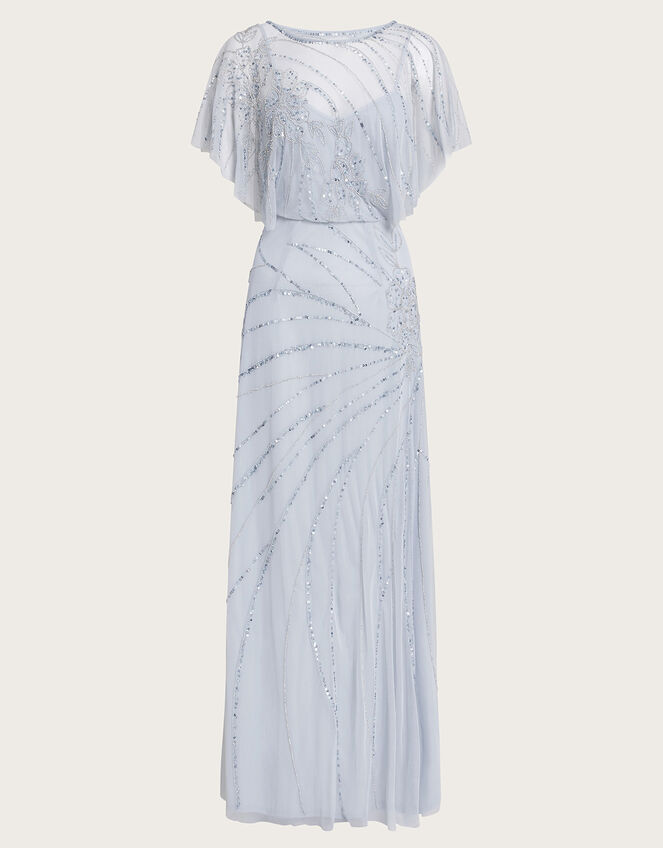 Sienna Embellished Maxi Dress, CLOUD, large