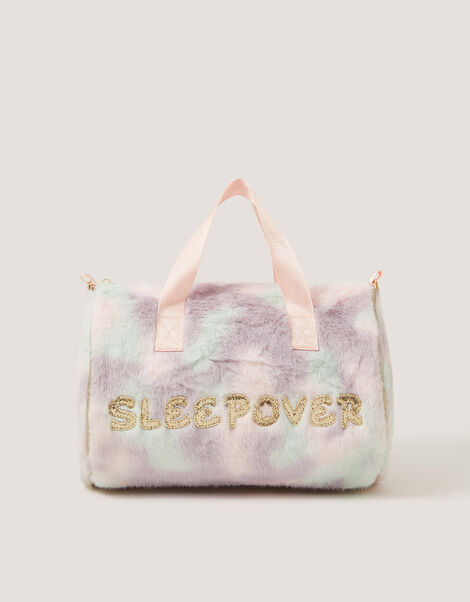 Fluffy Sleepover Duffle Bag, , large