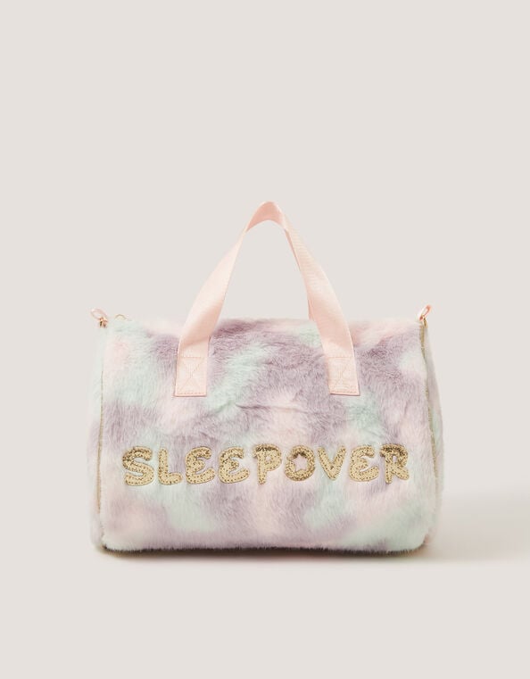 Fluffy Sleepover Duffle Bag, , large