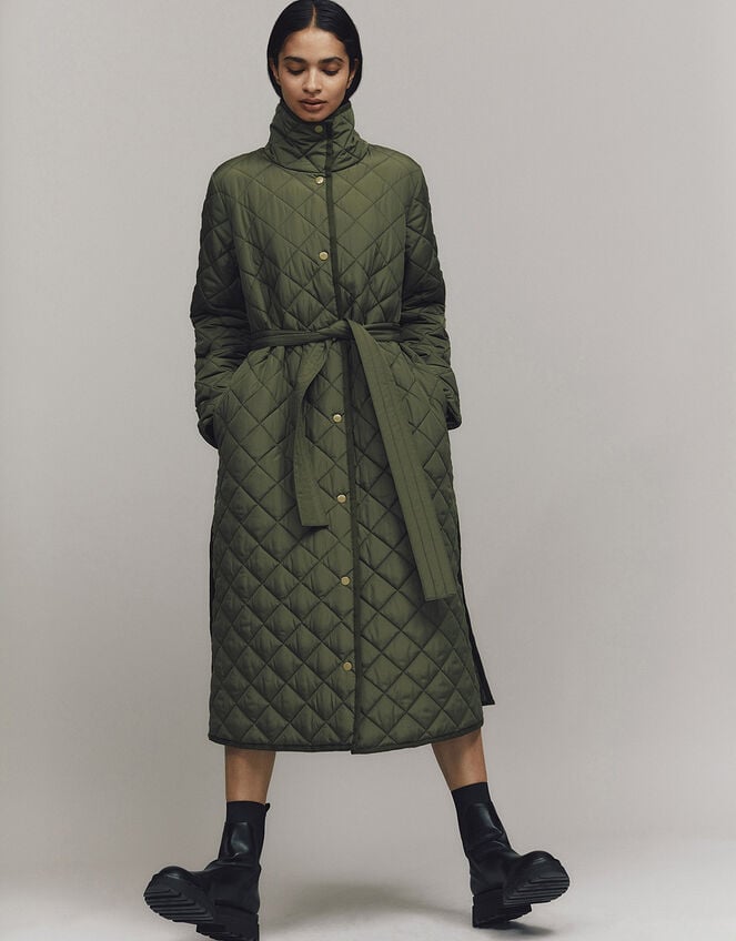 Stella Padded Coat Polyester Green