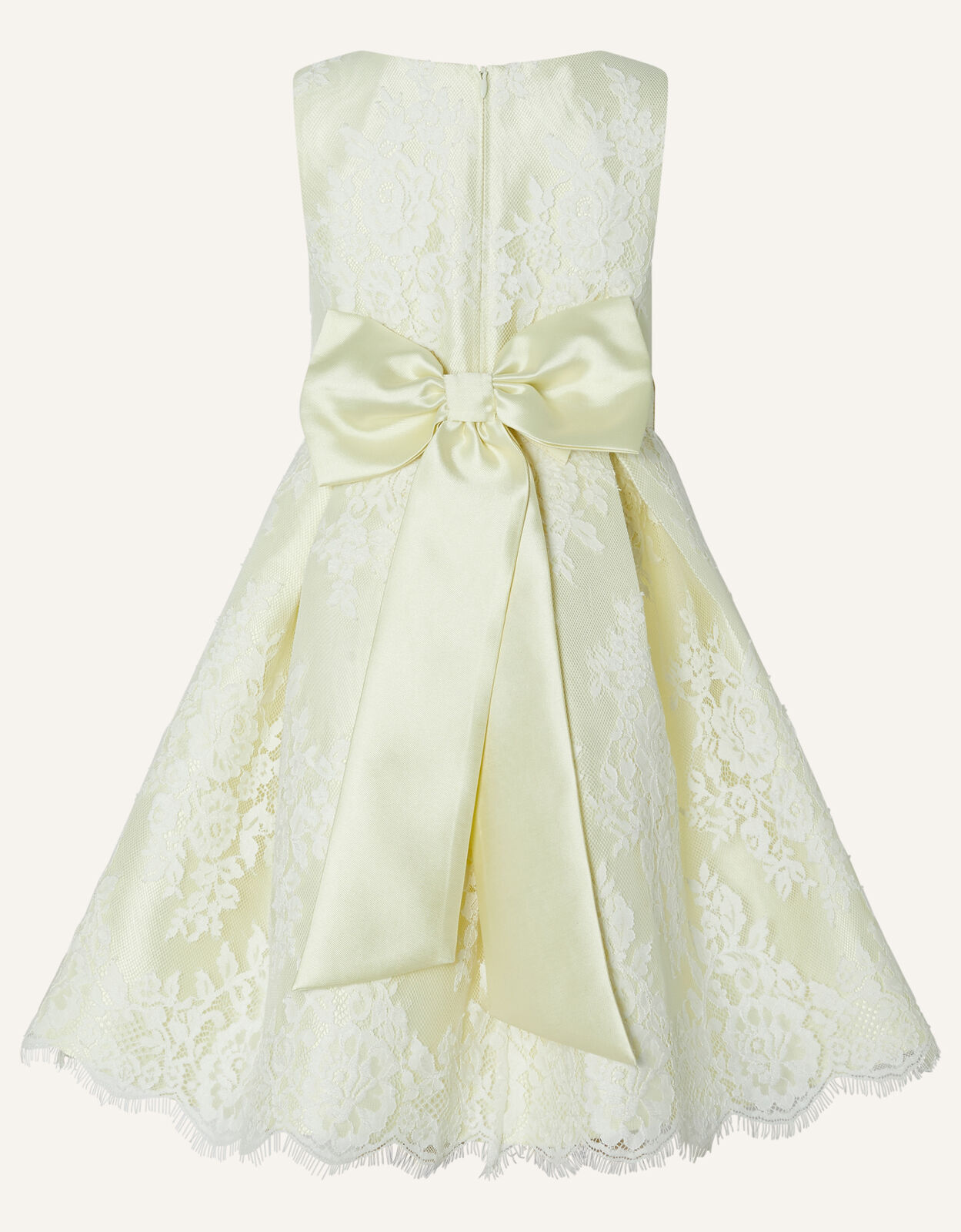 Lola Lace Dress Yellow