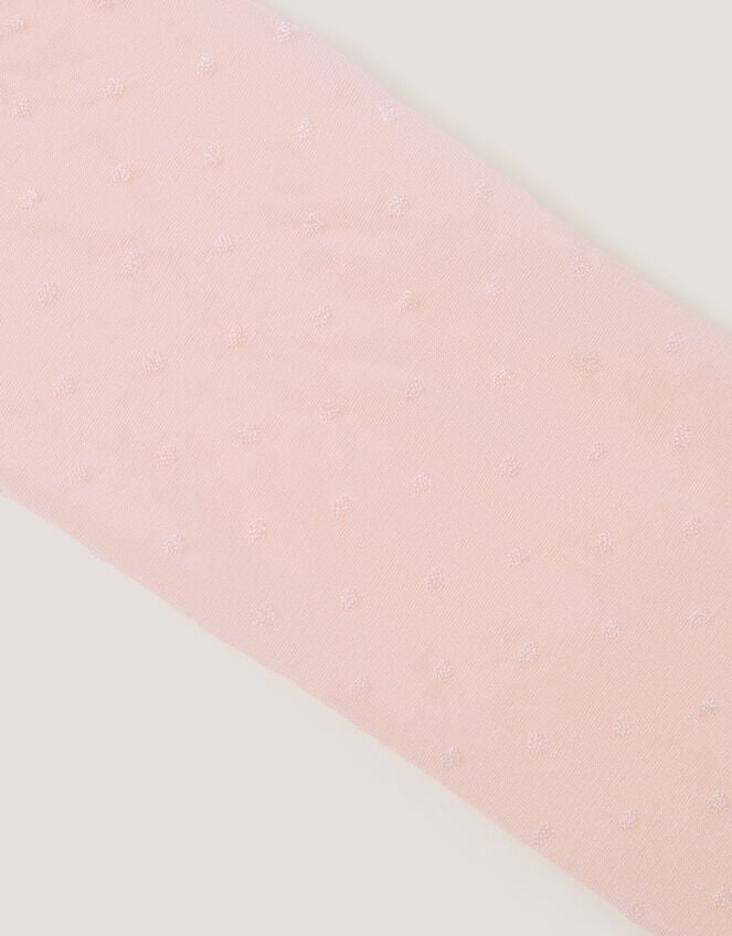 Baby 35 Denier Bridal Spot Tights, Pink (PINK), large