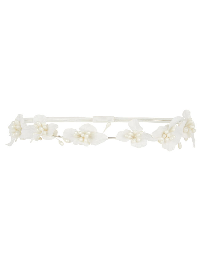 Flower Spring Pearl Stretch Garland, , large