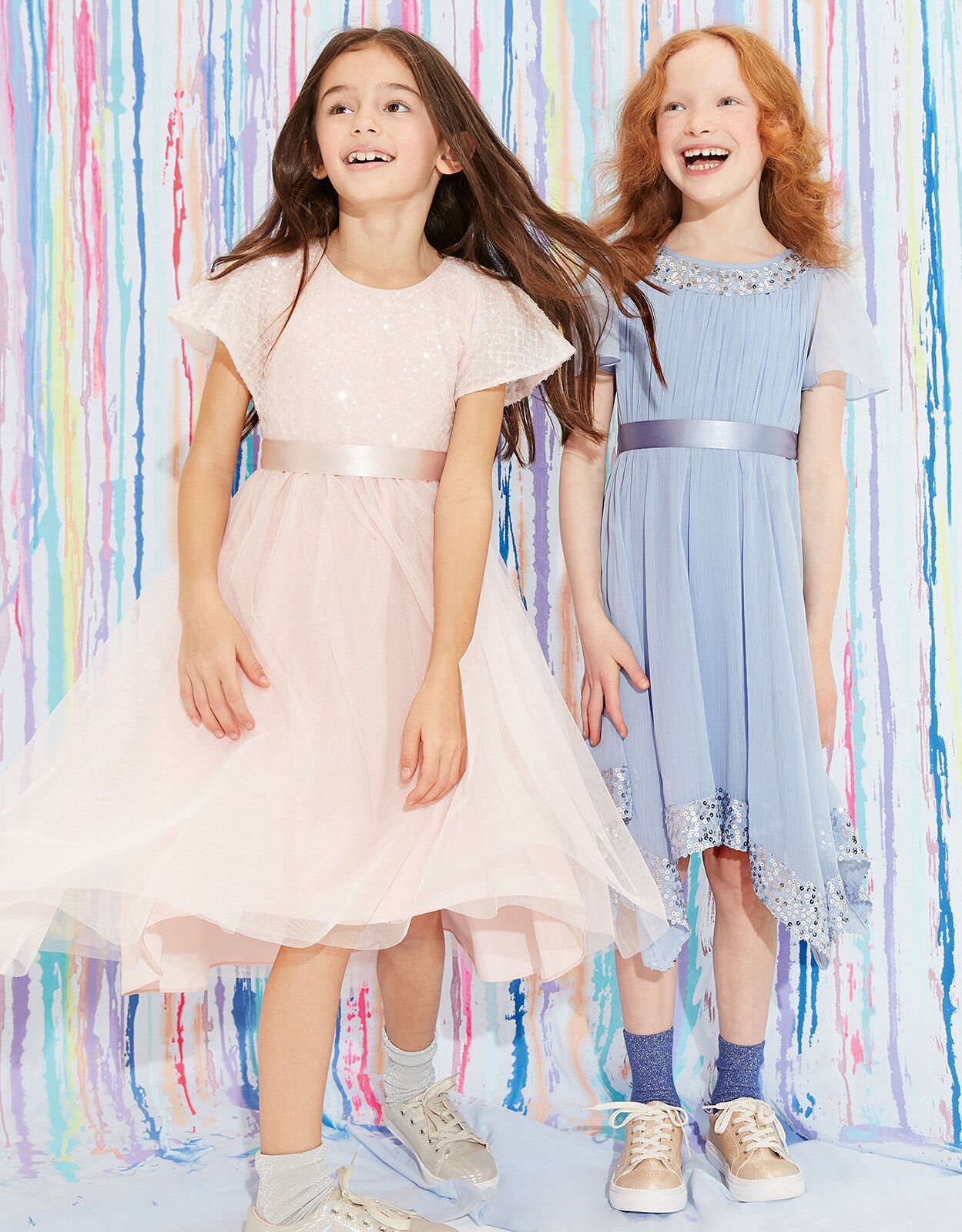 Truth Cape Sleeve Dress Pink