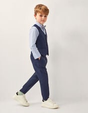 4-Piece Smart Set with Bow, Blue (BLUE), large