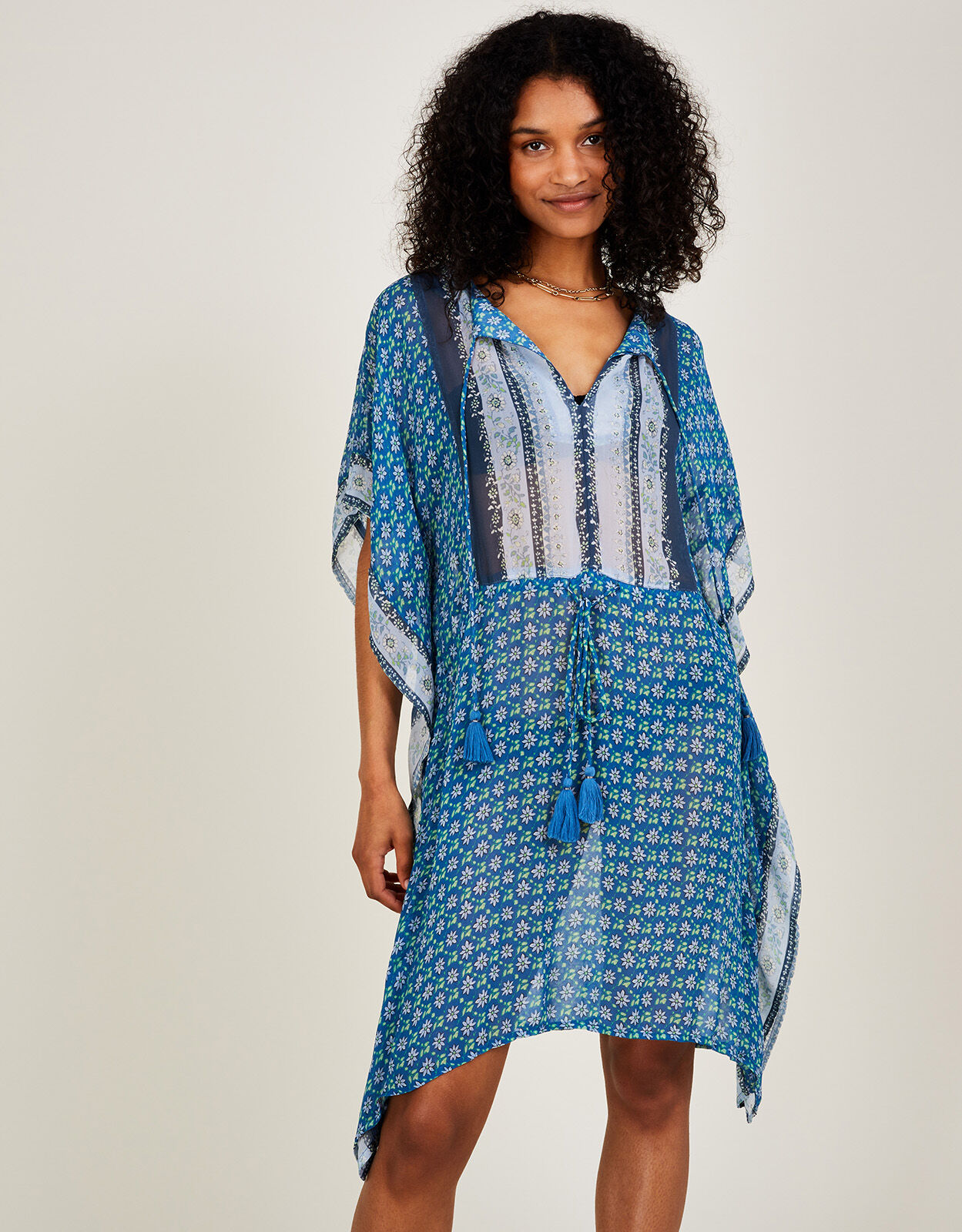 Knee length kaftan hot sale