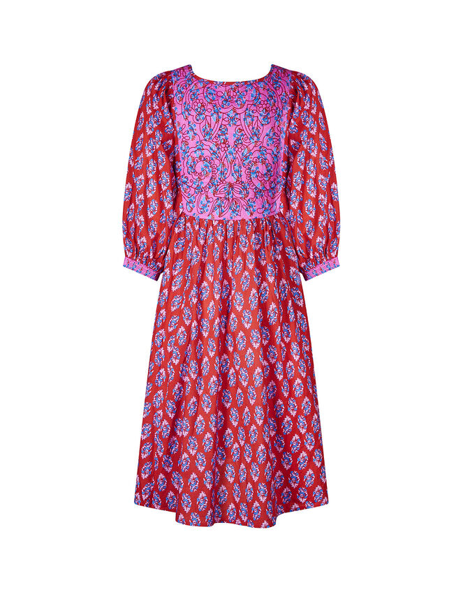 East Sasha Embroidered Floral Print Dress, Pink (PINK), large
