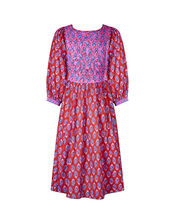 East Sasha Embroidered Floral Print Dress, Pink (PINK), large