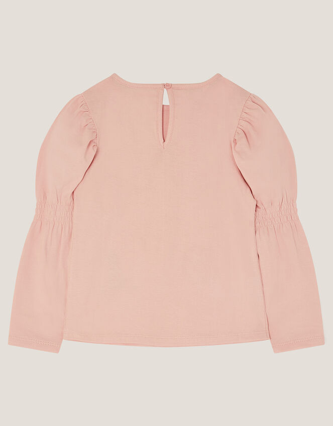 Western Horse Print Top, Pink (PINK), large