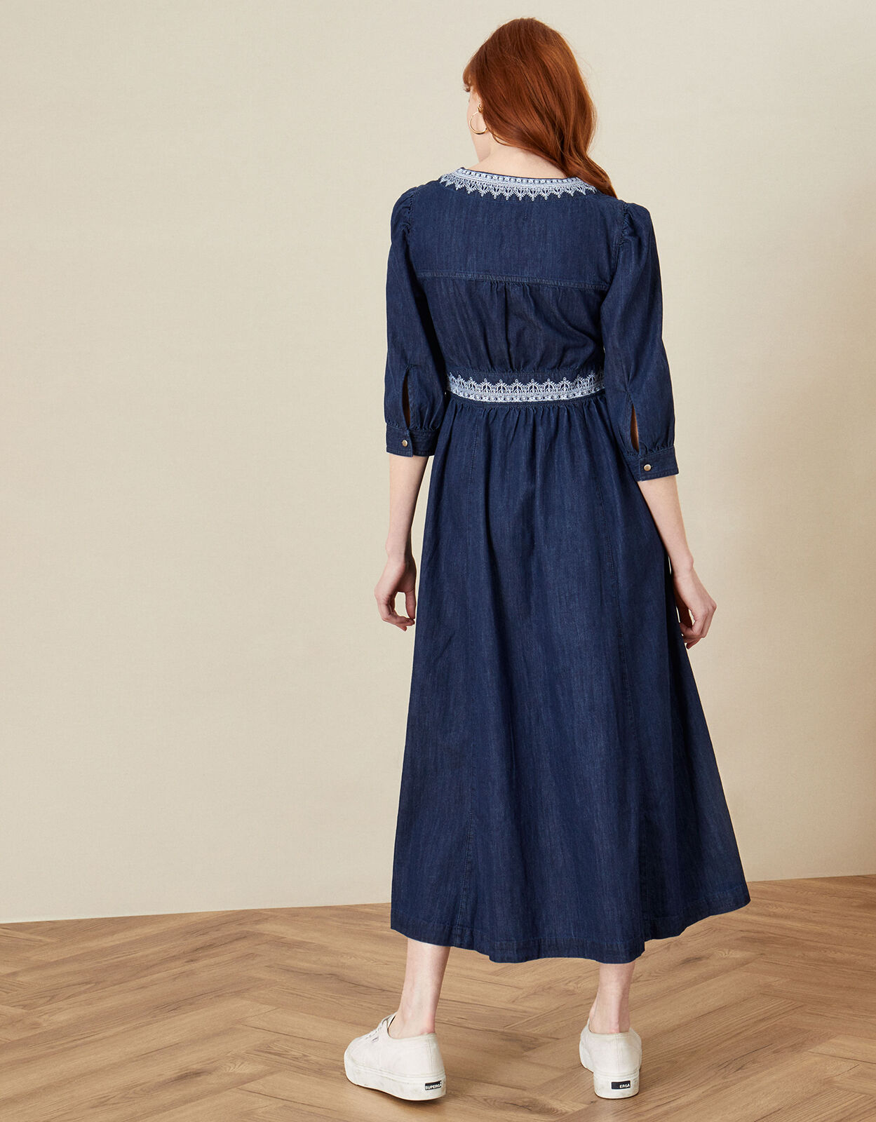 Monsoon denim dress online