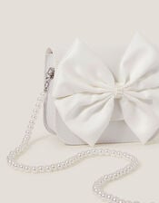 Bow Bridesmaid Mini Bag, Ivory (IVORY), large