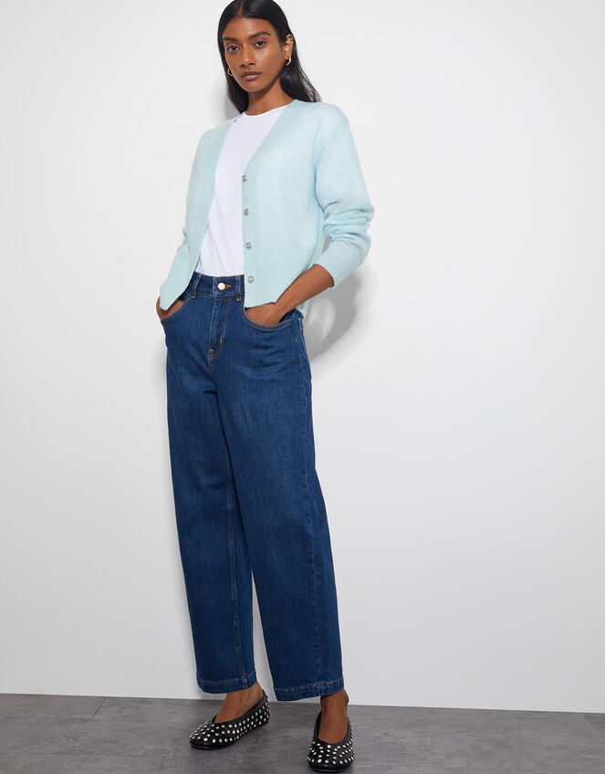 Mia Lightweight Cardigan, Blue (BLUE), large