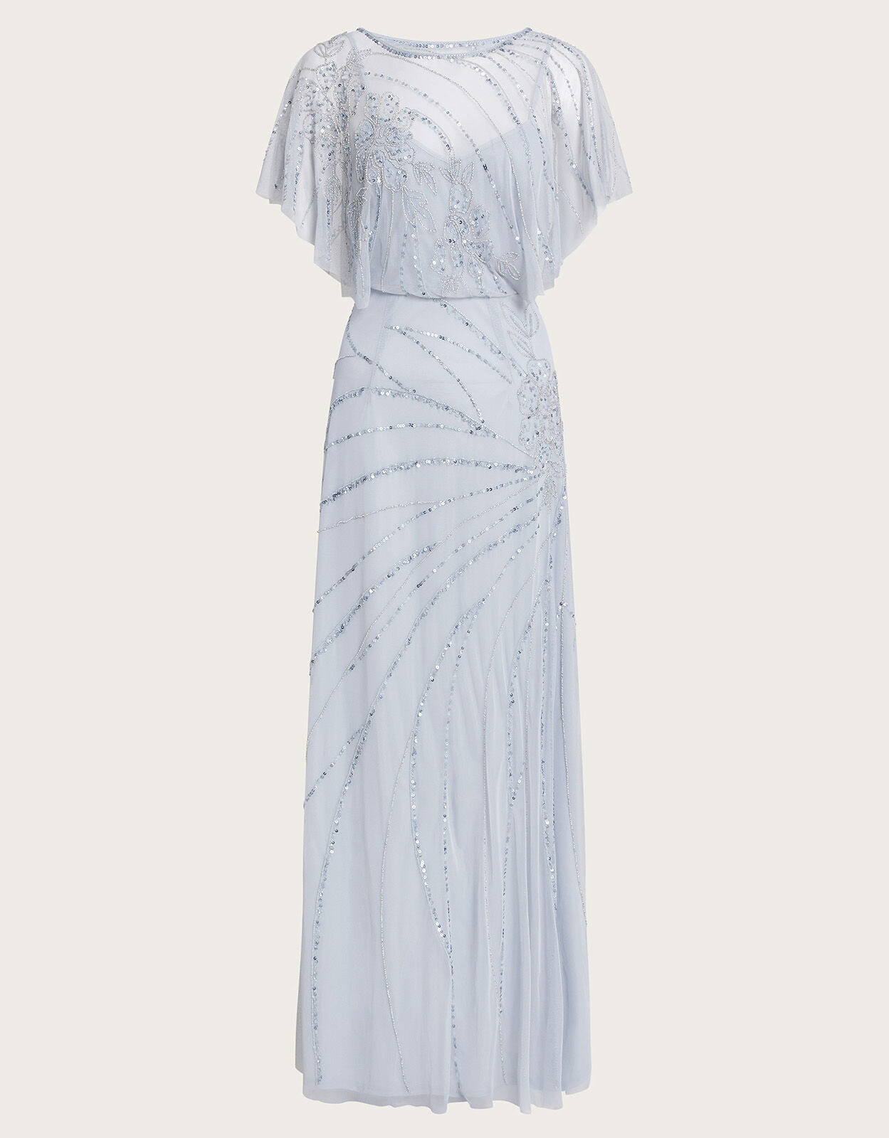 Sienna Embellished Maxi Dress with Recycled Polyester