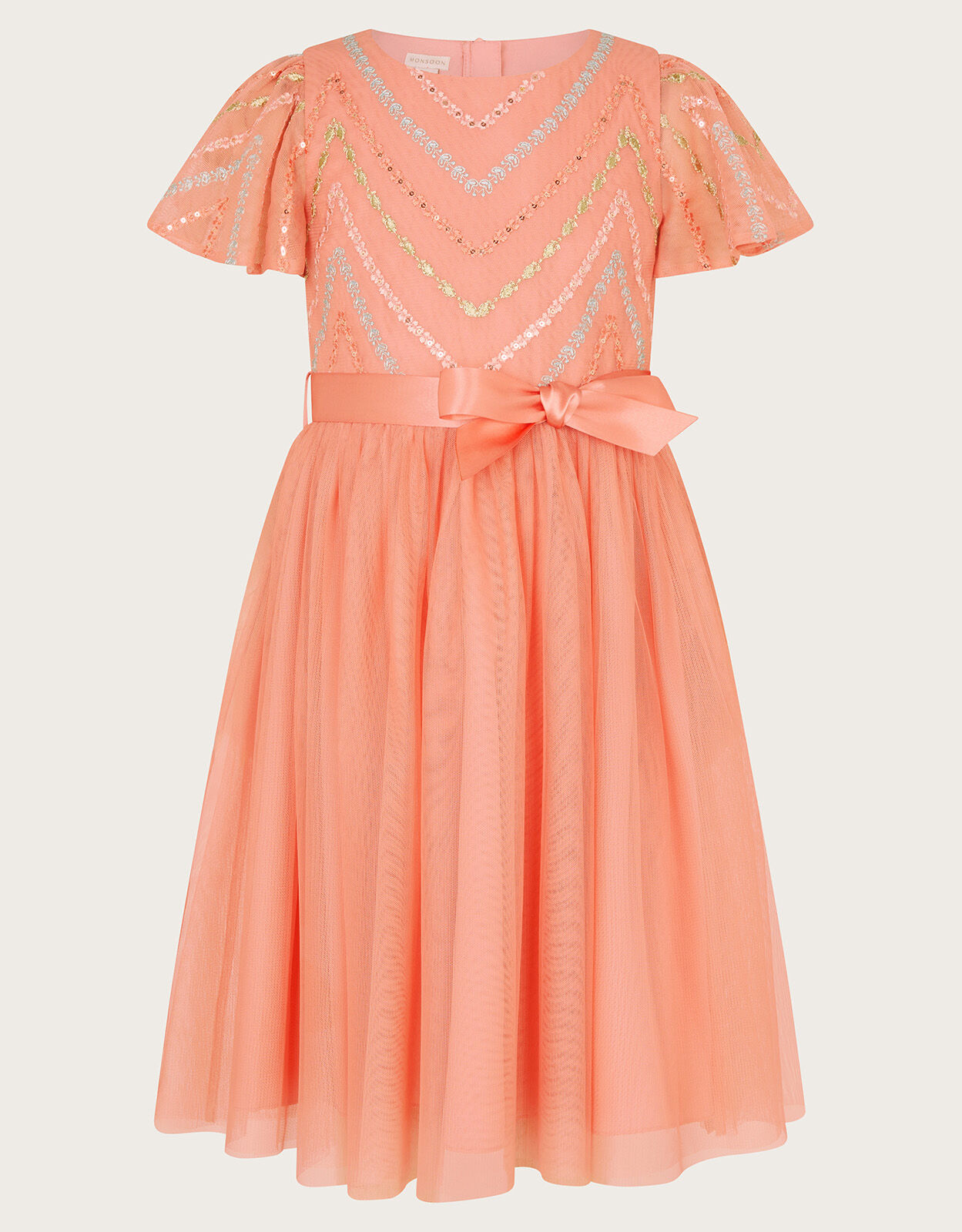 Monsoon coral dress clearance