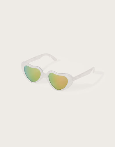 Baby Marble Heart Shape Glasses with Case, , large