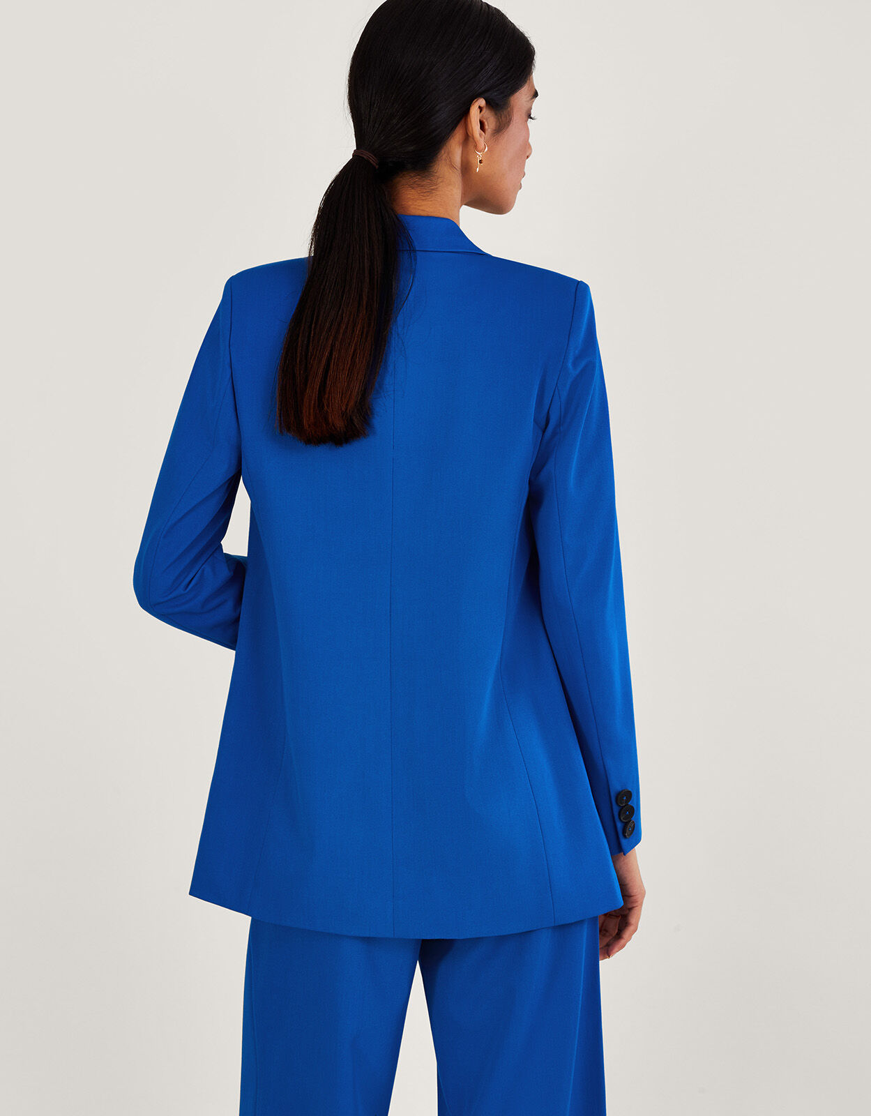 Lauren Plain Blazer Blue Women s Jackets Monsoon US