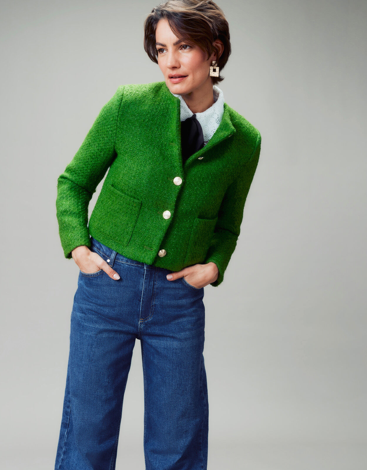 Monsoon 2025 tweed jacket