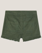 Sequin Butterfly Corduroy Skort, Green (GREEN), large