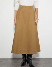 Hanna Cargo Maxi Skirt, Natural (NATURAL), large