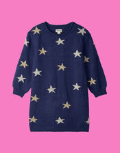 Hatley Starlight Knit Jumper, Blue (BLUE), large