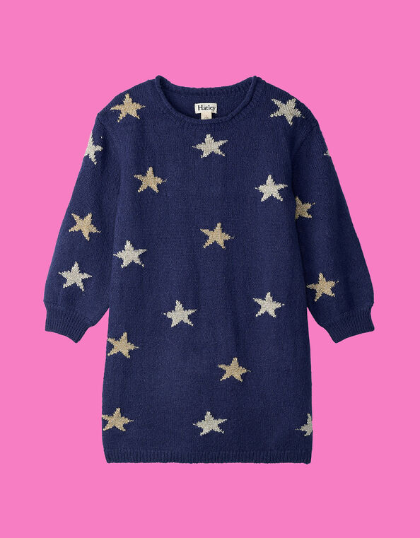 Hatley Starlight Knit Sweater, Blue (BLUE), large