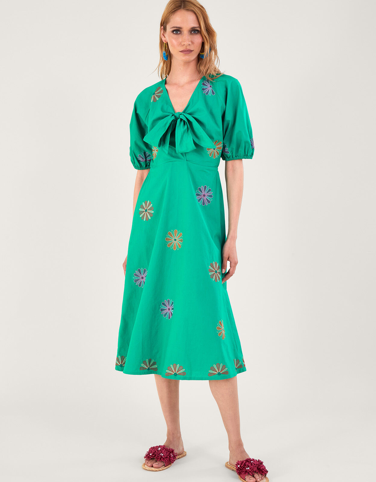 Mid length on sale cotton dresses
