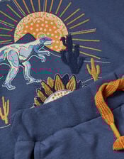 Dinosaur Sweater Set, Blue (NAVY), large