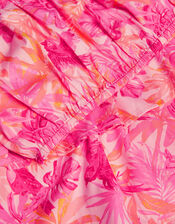 Birds Of Paradise Crop Top and Skirt Set, Pink (PINK), large