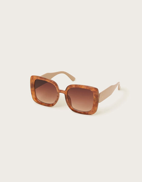 Mottled Square Sunglasses, , large