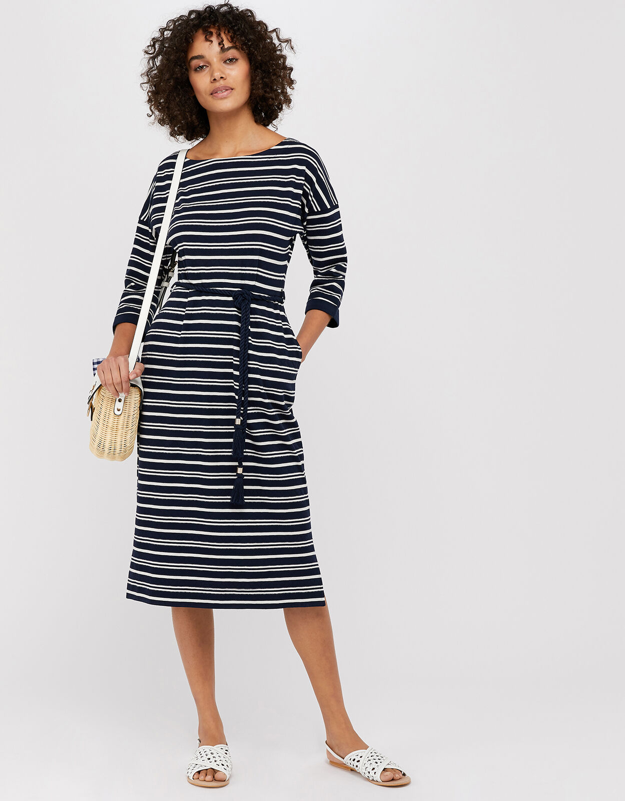 Monsoon jacquard dress new arrivals