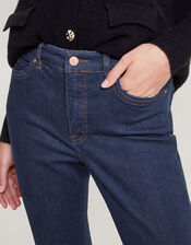 Iris Regular-Length Skinny Jeans, Blue (BLUE BLACK), large