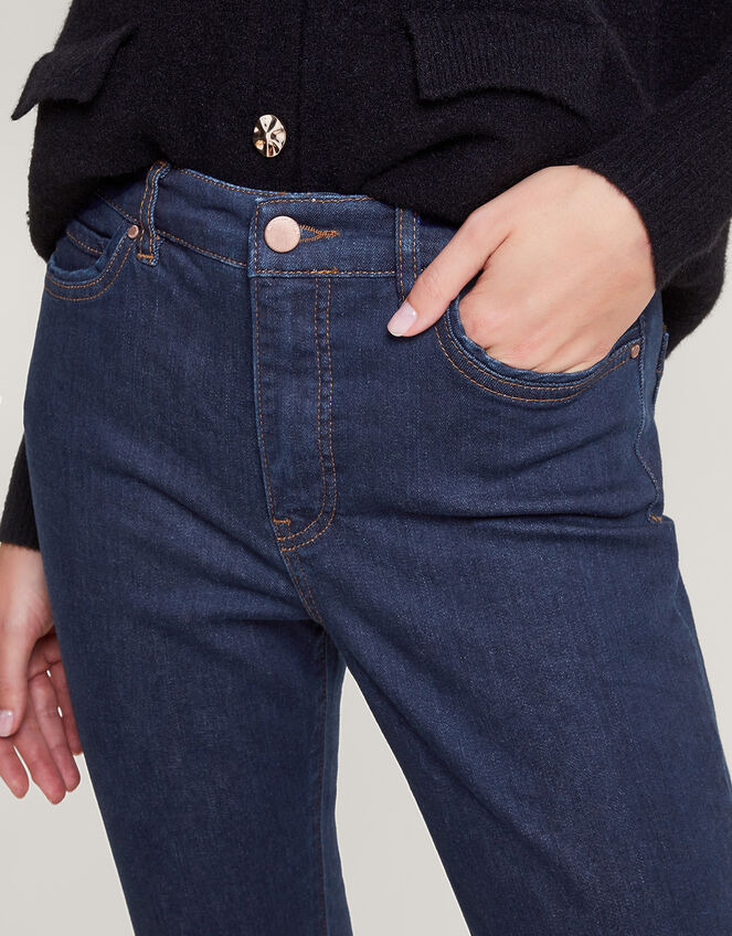 Iris Regular-Length Skinny Jeans, Blue (BLUE BLACK), large