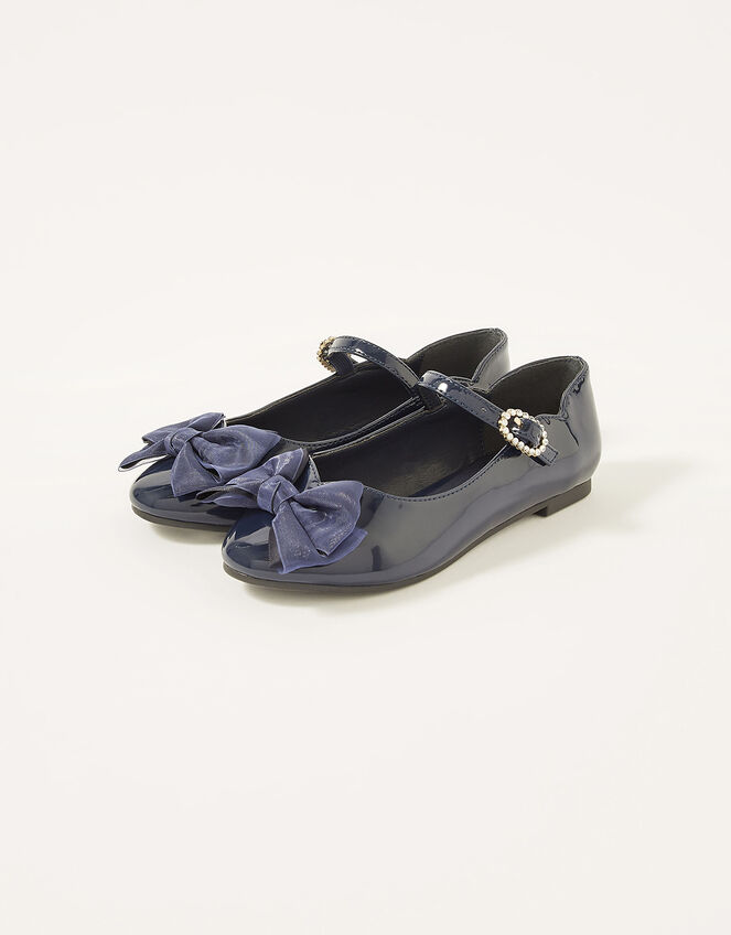 Kali Patent Shoes, Blue (NAVY), large